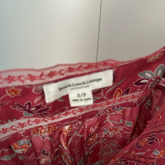 beachlunchlounge Pink  Floral top - Picture 5 of 9